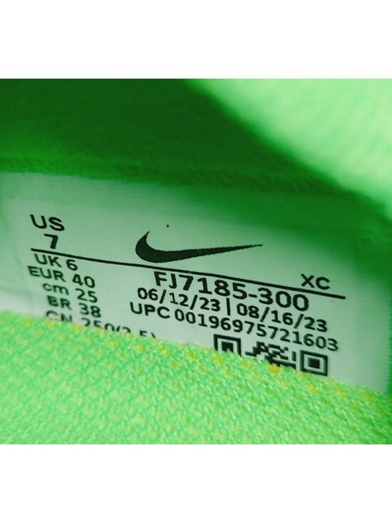 Nike Air Zoom Mercurial Superfly 9 Elite AG Soccer Cleats FJ7185-300 Size 7 #1 main image 6